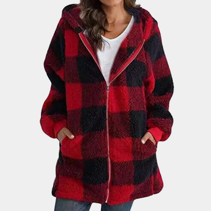 Long Women's Hoodie Warm Winter