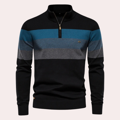 Calvin | Modern Stripe Men's Sweater