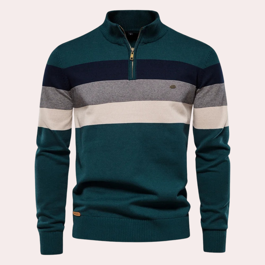 Calvin | Modern Stripe Men's Sweater