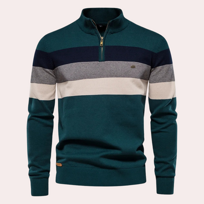 Calvin | Modern Stripe Men's Sweater