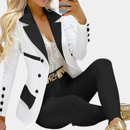 Elegant 2-Piece Women's Set Modern Classic