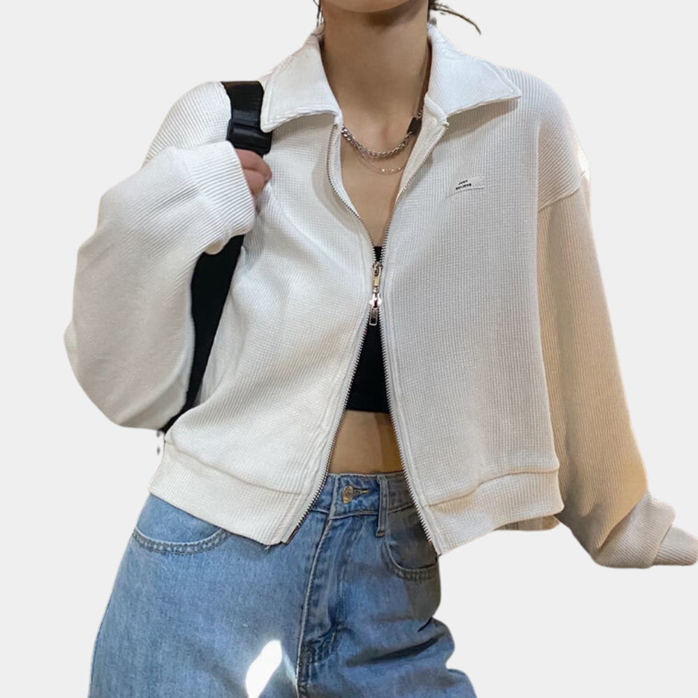 Women's Autumn Jacket Warm Zipper