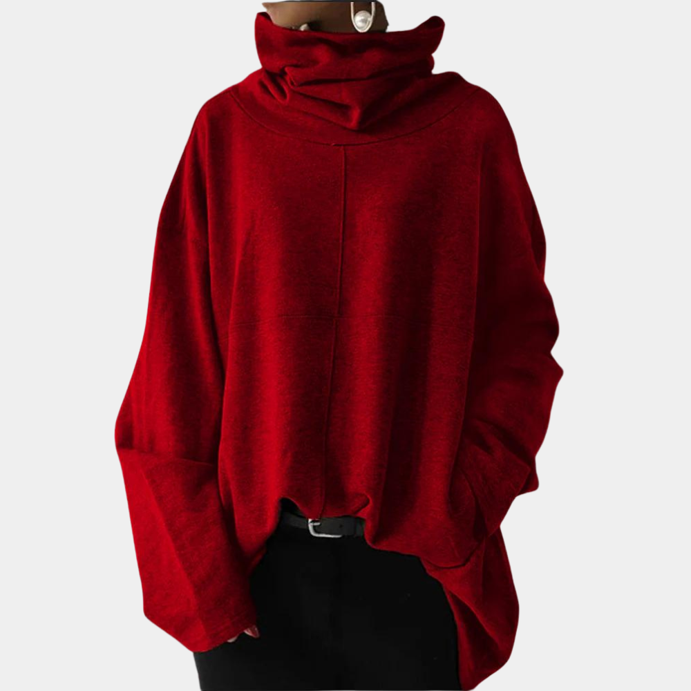 Women's Scarf Sweater Autumn Model