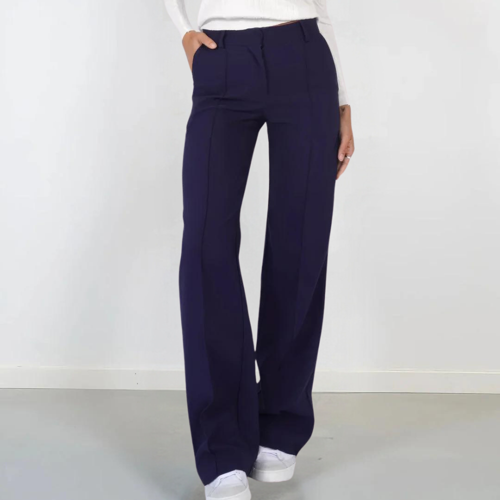 Fashionable Women's Trousers Wide Leg Chic