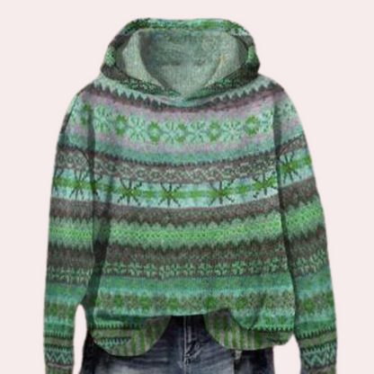 Elegante Damenhoodie Wintermode Modern - IdealeKleiden