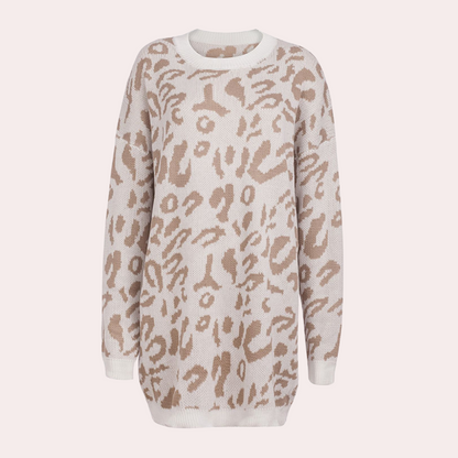 Damenpullover Leopardenmuster Chic TrendstyleType - IdealeKleiden