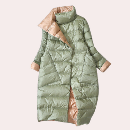 Long Women's Winter Jacket Warm