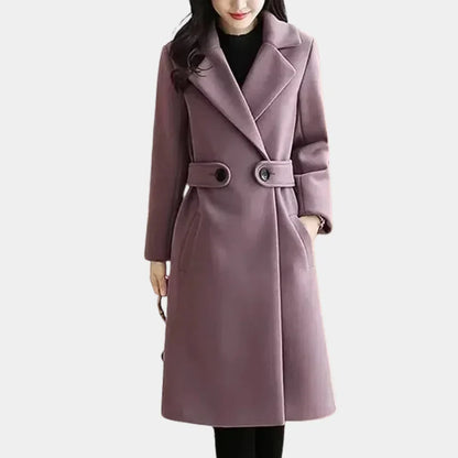 Long Women's Winter Coat Elegant Carmen