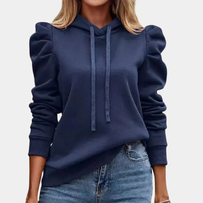 Isadora - Damen Kapuzenpullover Elegant Lang