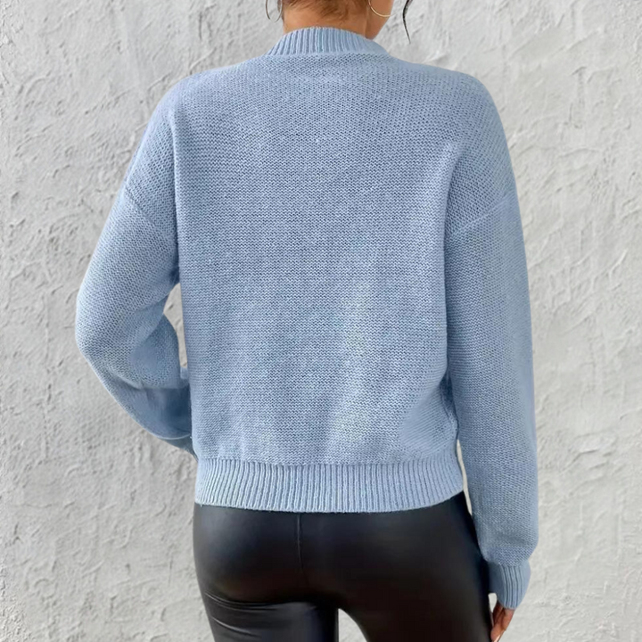 Weiche Pullover Damen Alltag - IdealeKleiden