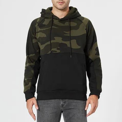 Men's Camouflage Hoodie Adjustable Size
