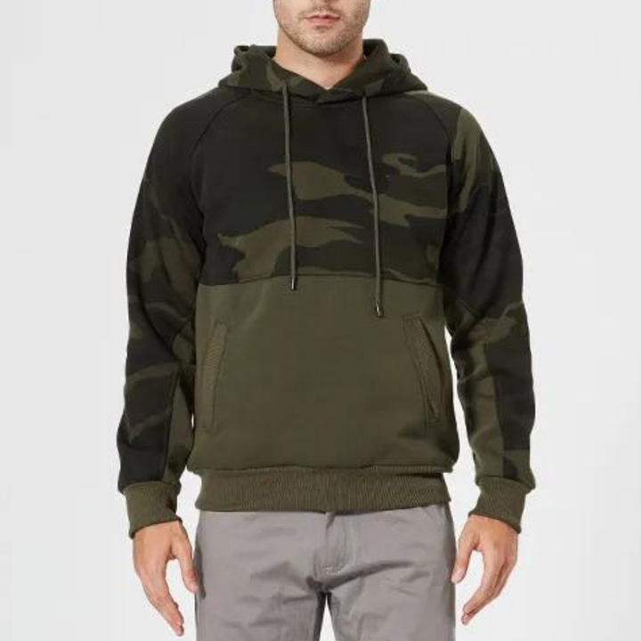 Men's Camouflage Hoodie Adjustable Size