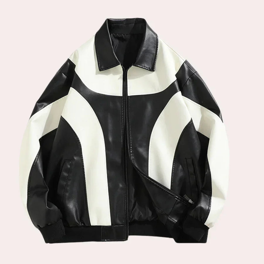 Men's Zipper Jacket Modern Slim Fit