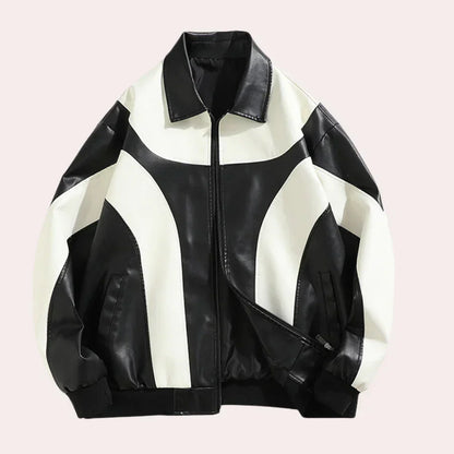 Men's Zipper Jacket Modern Slim Fit