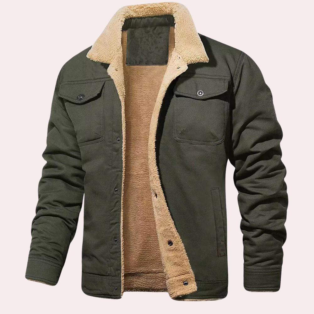 Men's Winter Parka Warm Insulated Outdoor