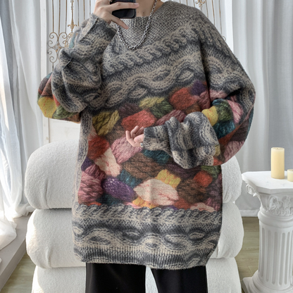 Comfortable Men's Casual Knitted Sweater