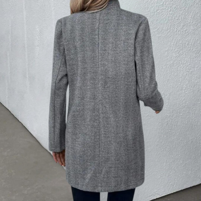 Eleganter Damenmantel Herbst Modell - IdealeKleiden