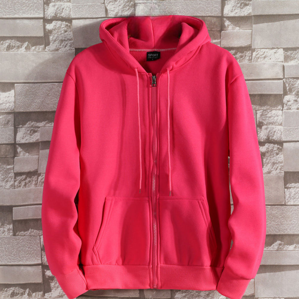 Modern Men's Hoodie Zipper Style