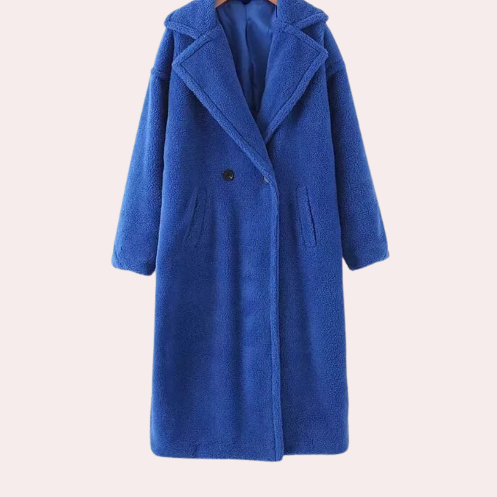 Elegant Women's Coat Plush Soft & Warm