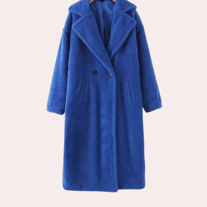 Elegant Women's Coat Plush Soft & Warm