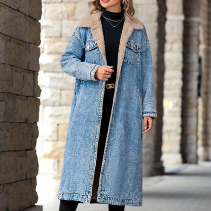 Lightweight Women's Denim Jacket Winter