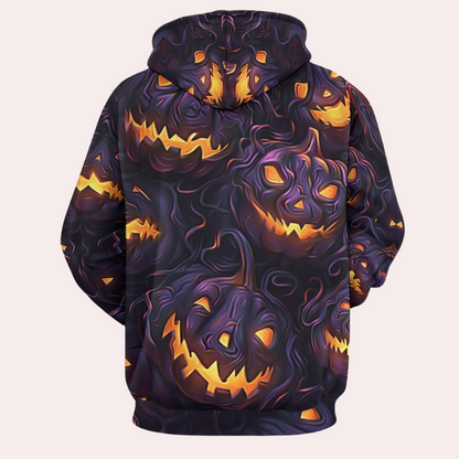 Creepy Halloween Hoodie Men