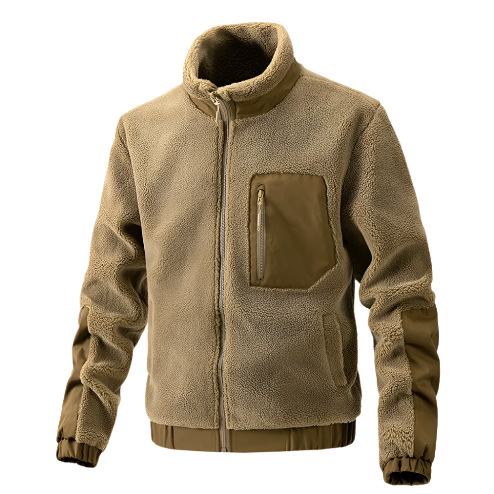 Men's Fleece Jacket Outdoor Functional Zipper