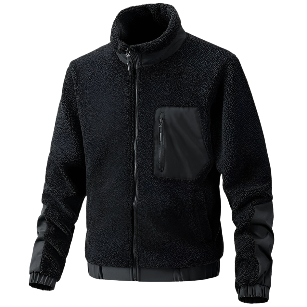 Men's Fleece Jacket Outdoor Functional Zipper