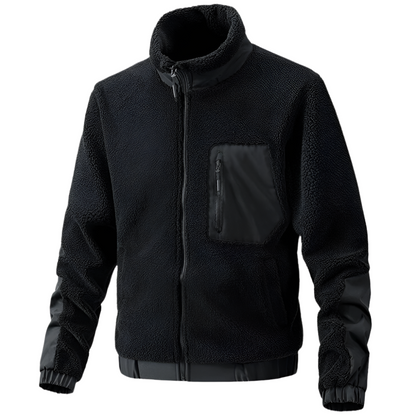 Men's Fleece Jacket Outdoor Functional Zipper