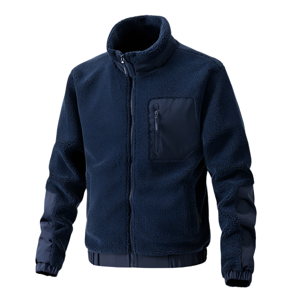 Men's Fleece Jacket Outdoor Functional Zipper