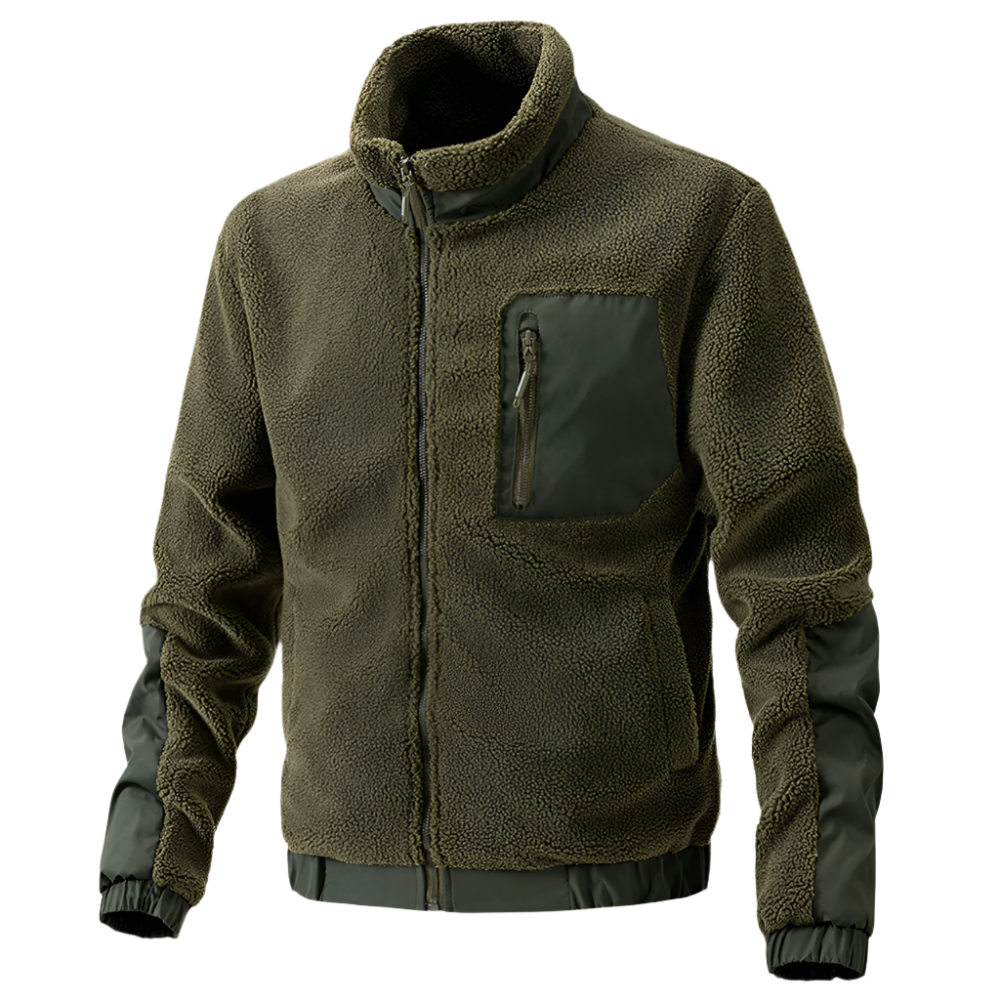 Men's Fleece Jacket Outdoor Functional Zipper