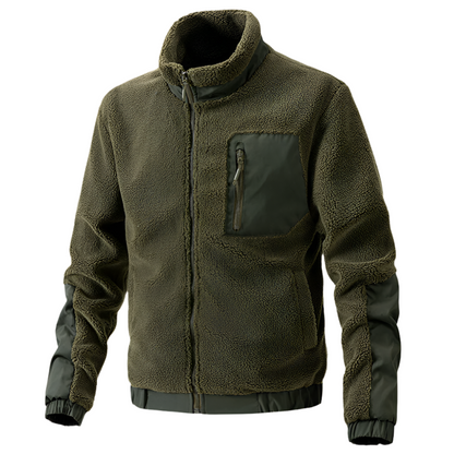 Men's Fleece Jacket Outdoor Functional Zipper