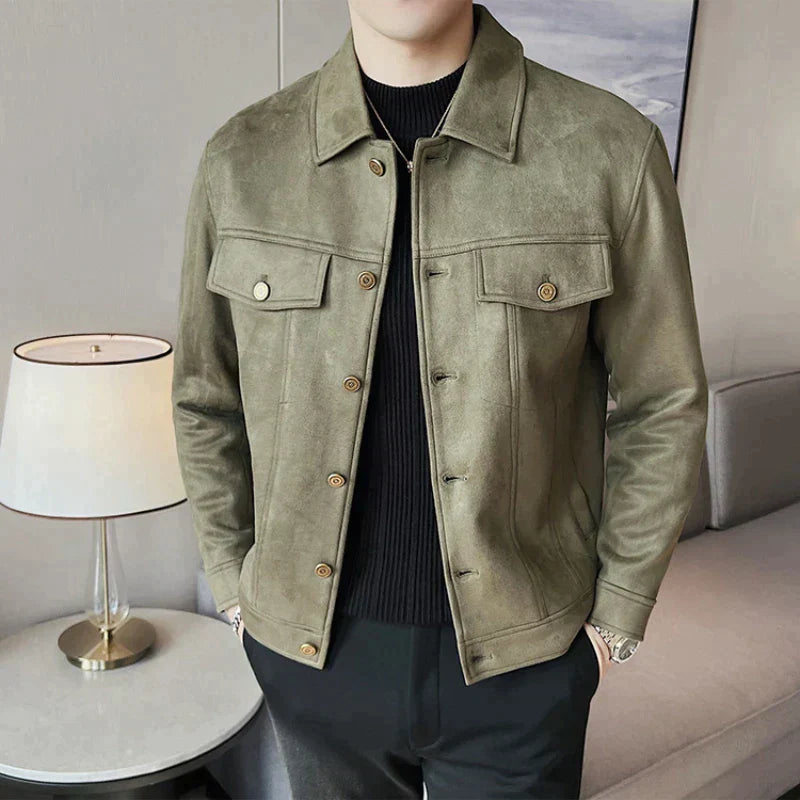 Fashionable Suede Jacket Premium Quality