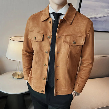 Fashionable Suede Jacket Premium Quality