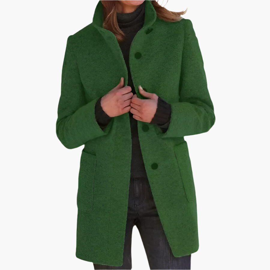 Women's Elegant Long-Sleeved Classic Winter Coat