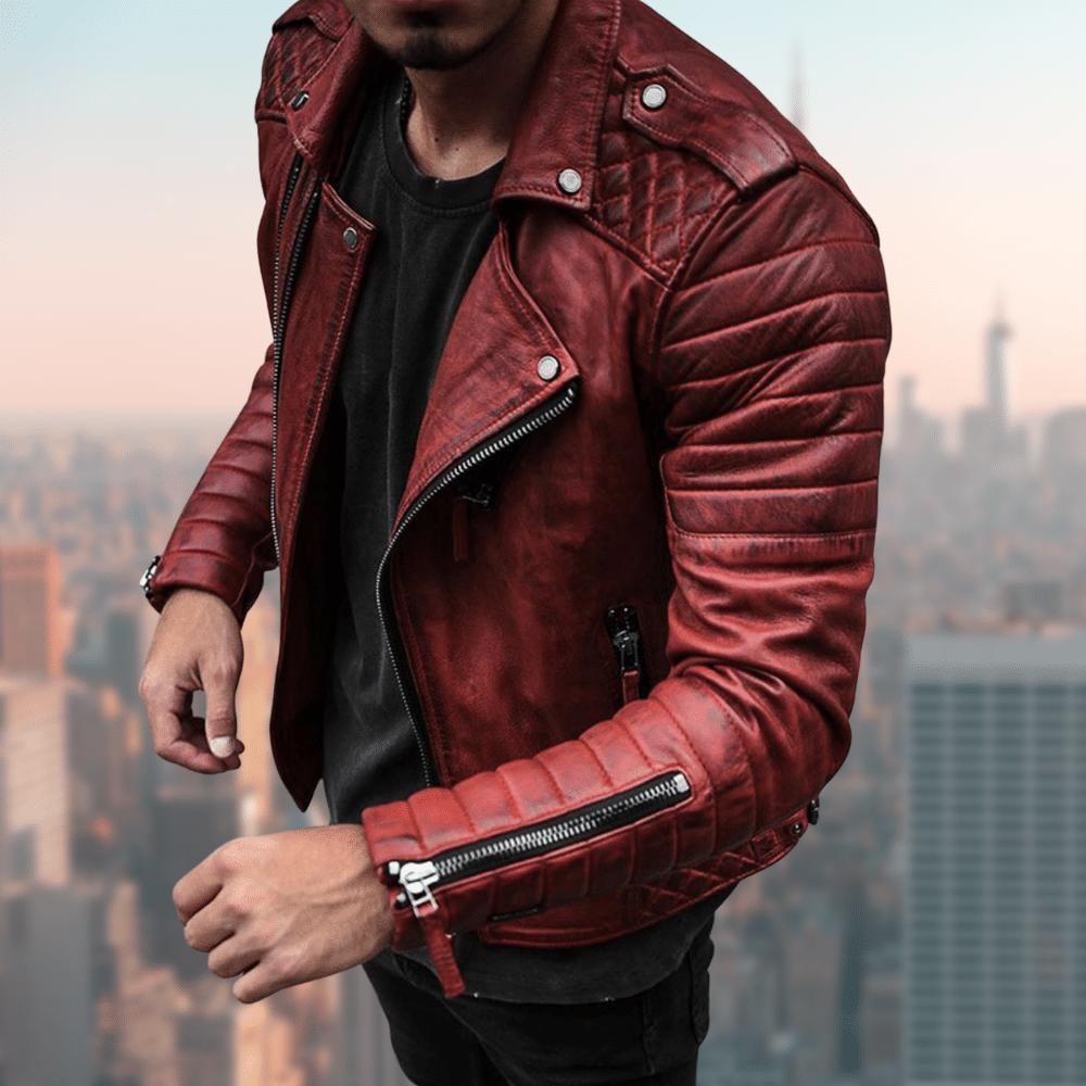 Fashionable Leather Jacket Elegant & Exclusive