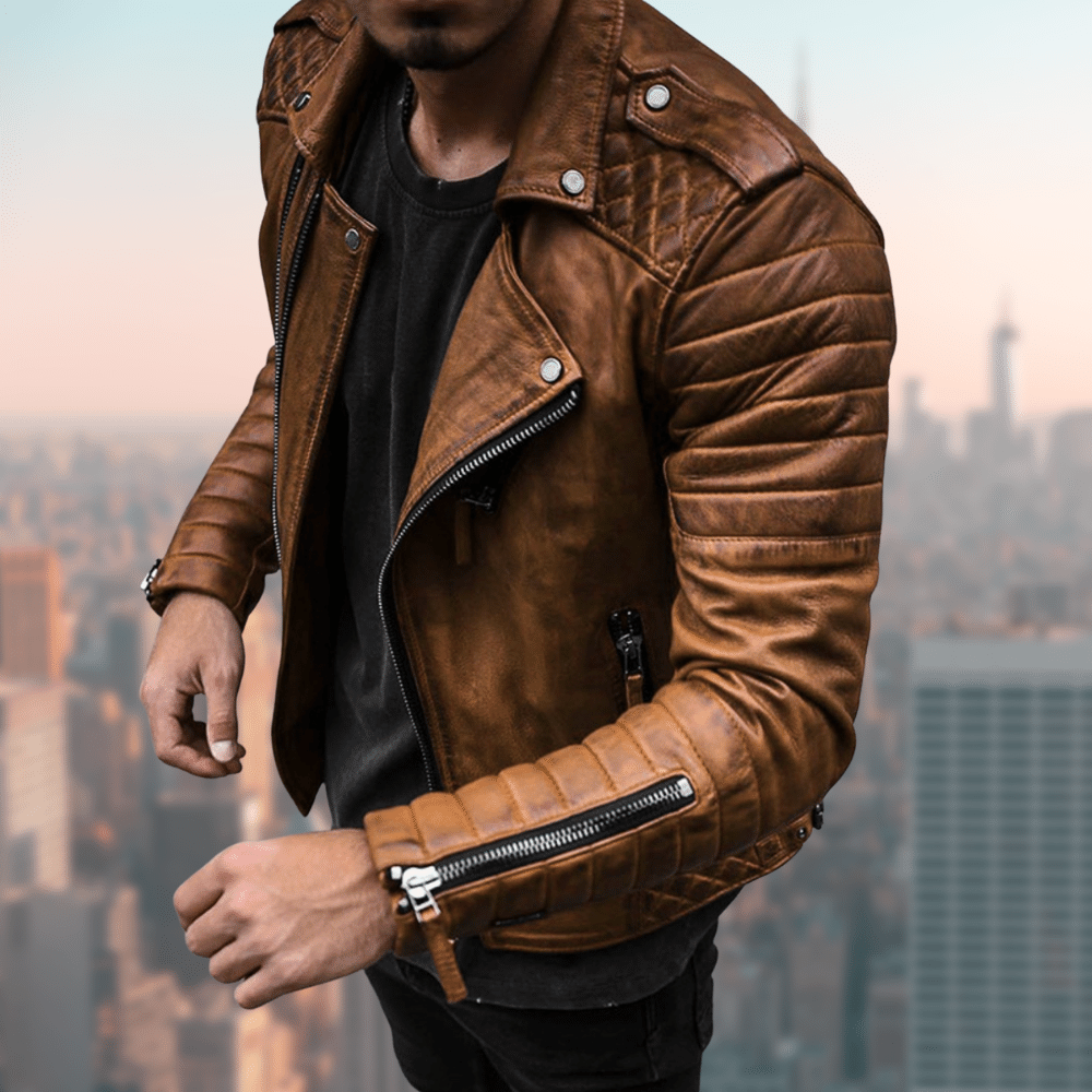 Fashionable Leather Jacket Elegant & Exclusive