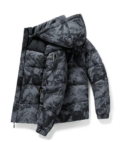 Men's Winter Jacket Camo - Warm & Stylish