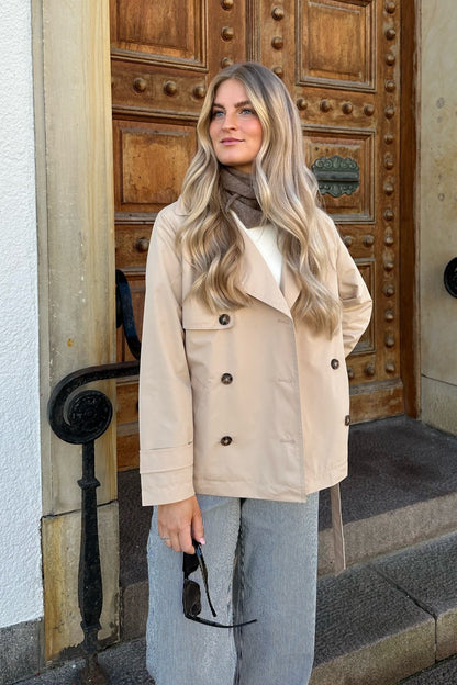 Practical Trench Coat Transition Jacket for Women