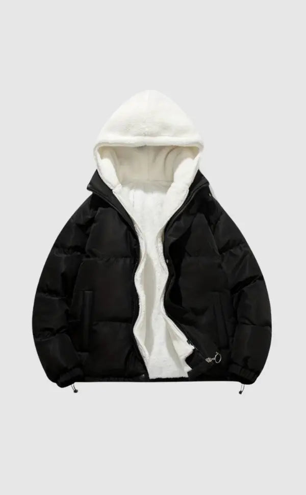 Women's Warm Winter Jacket Zipper Soft