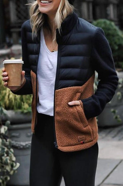 Leisure Coat Modern Mandarin Collar