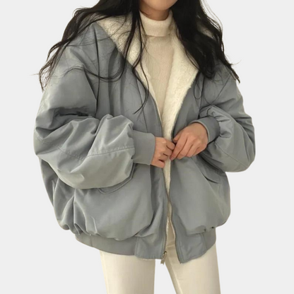 Women's Warm Winter Jacket Soft Lining Hood