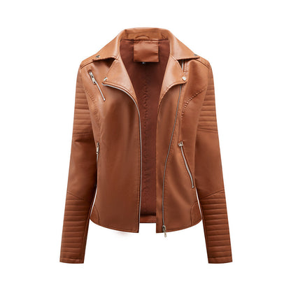 Trendy Leather Jacket for Fall