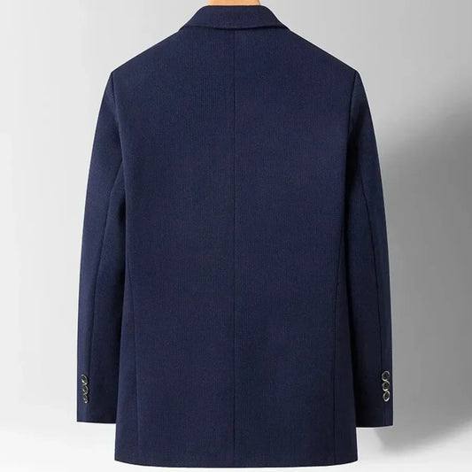 Maßgeschneiderter Wollblazer Elegant - IdealeKleiden