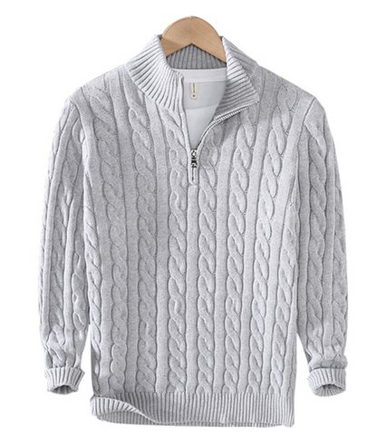 Anton - Modern Zip-Up Jumper