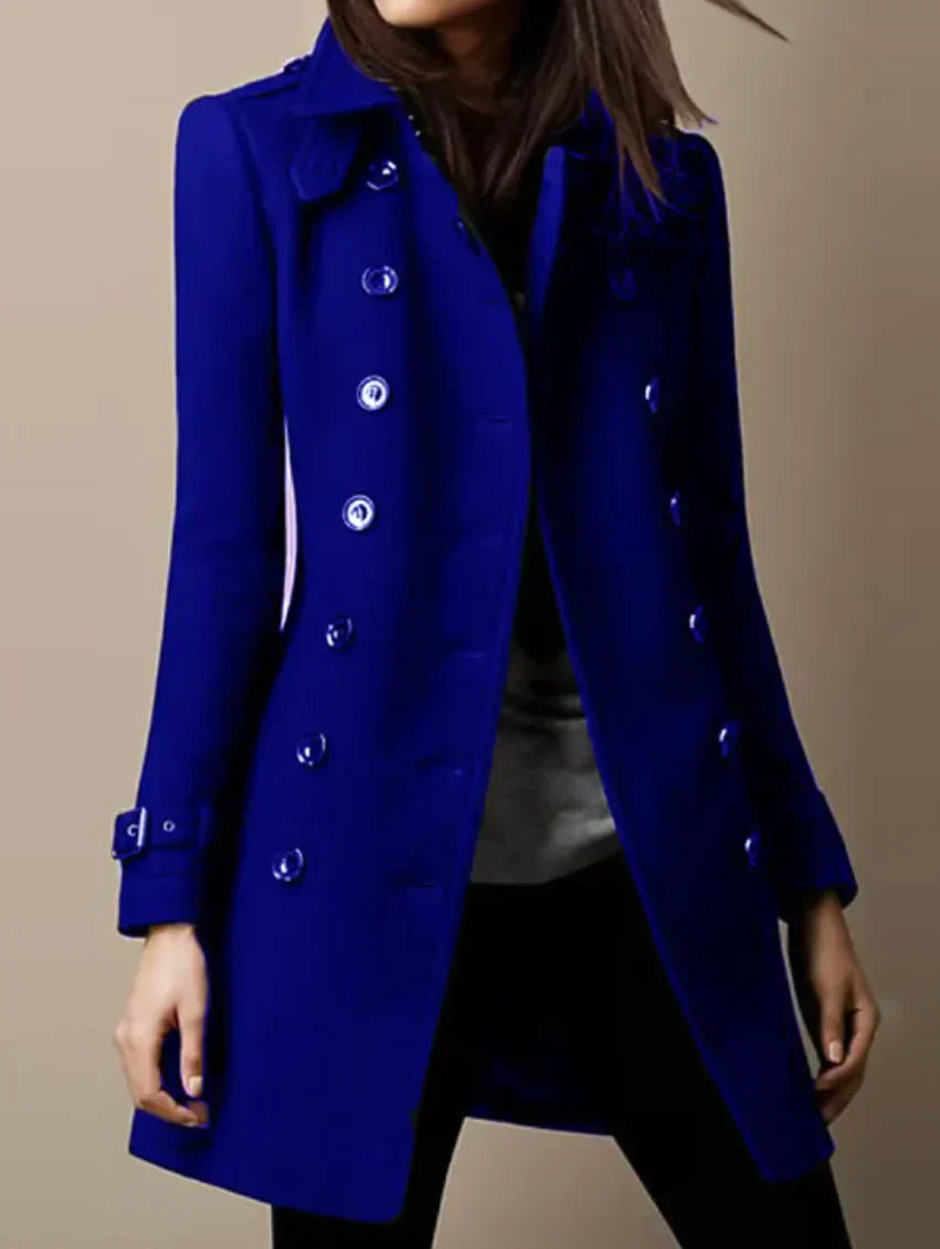 Long Women's Three-Quarter Length Jacket