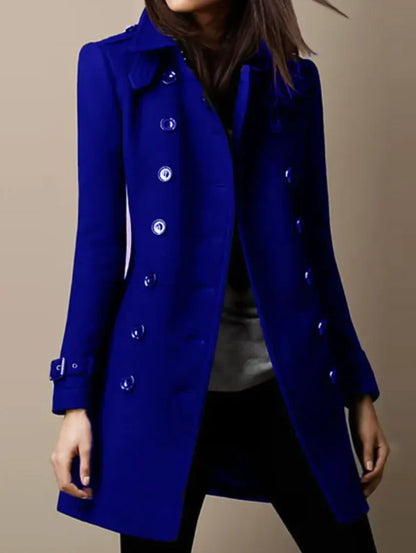 Long Women's Three-Quarter Length Jacket