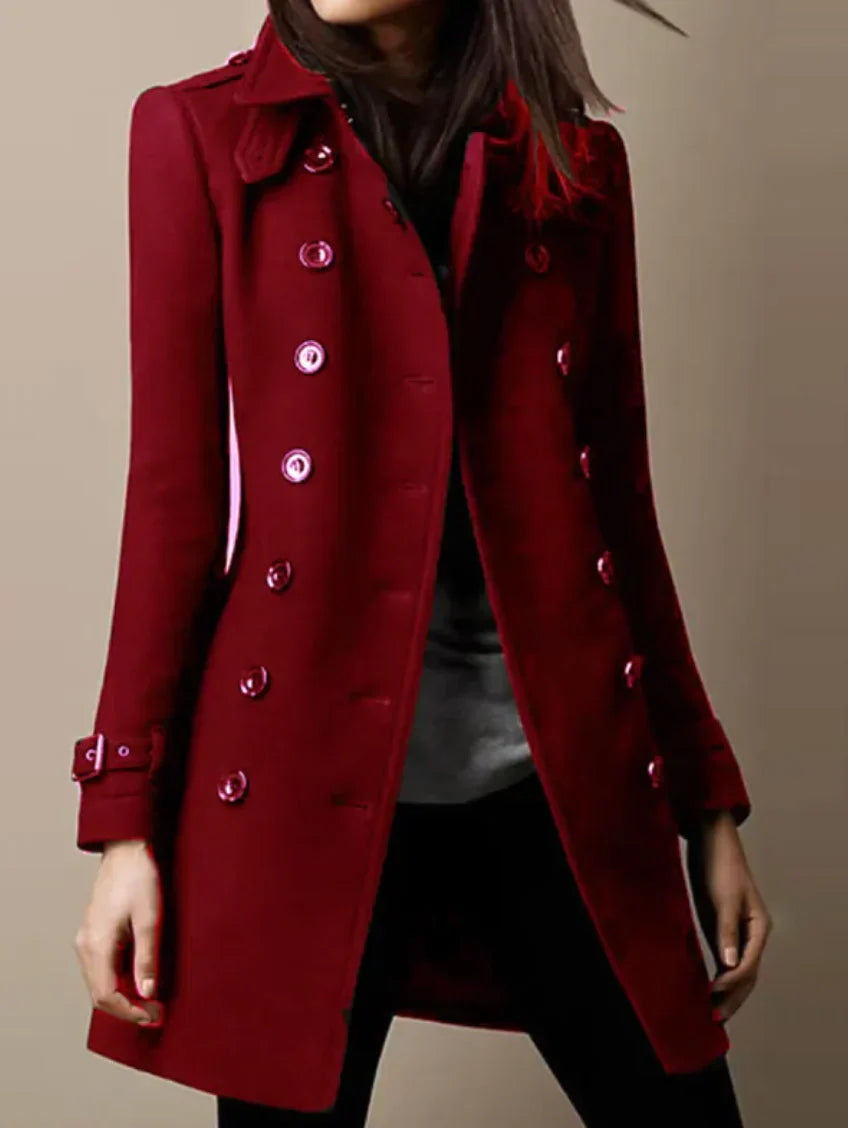 Long Women's Three-Quarter Length Jacket