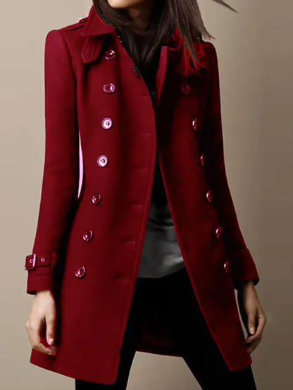 Long Women's Three-Quarter Length Jacket