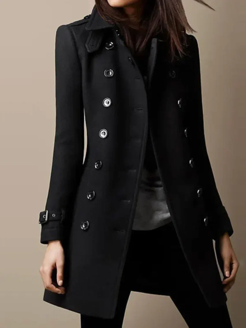 Long Women's Three-Quarter Length Jacket